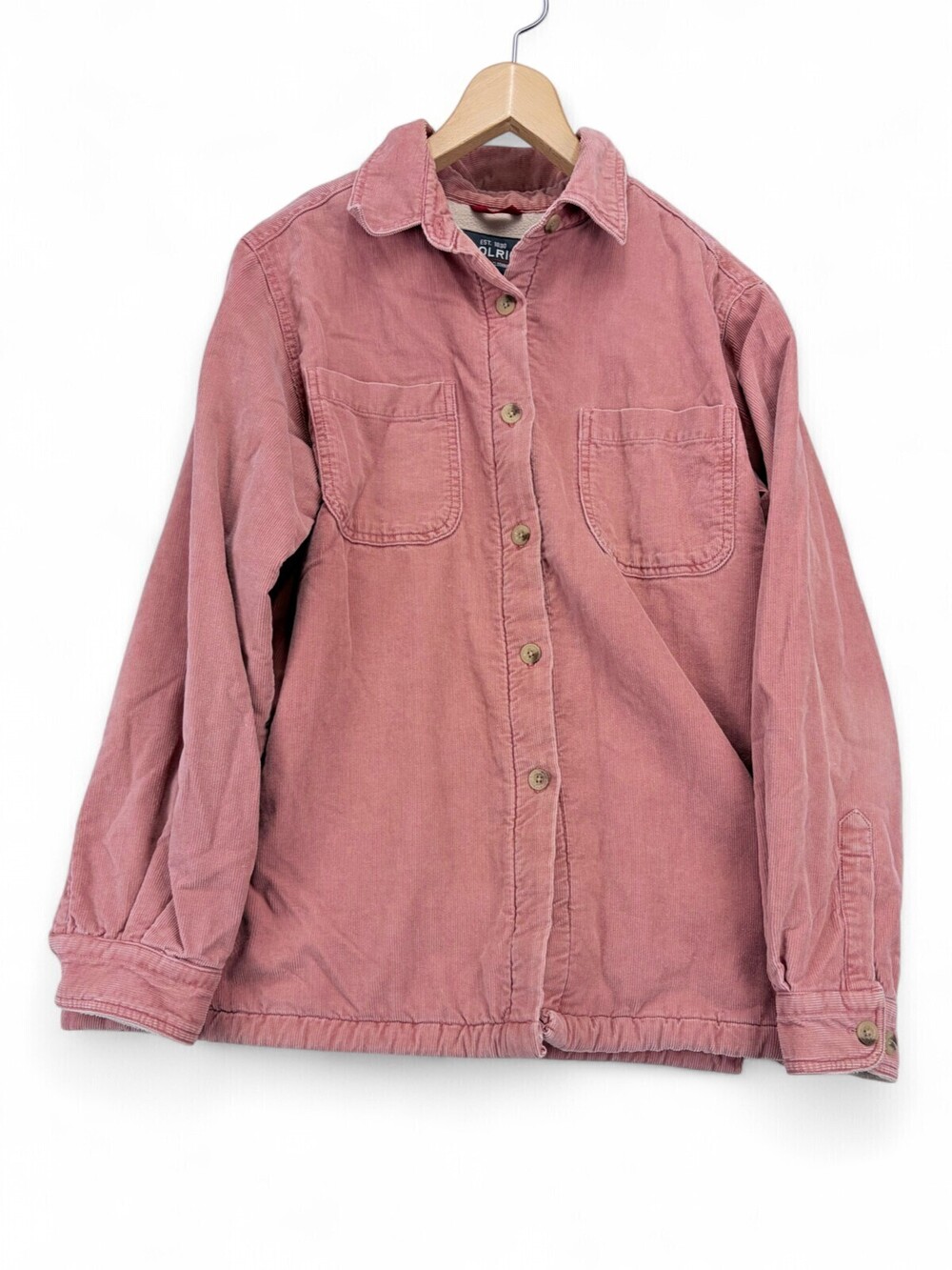 Woolrich Women's Pink Buttondown Coat Size M
